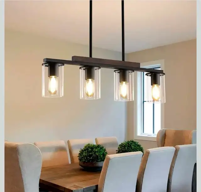 Mecgirn Farmhouse Dining Room Light  in Indoor Lighting & Fans in Guelph - Image 4