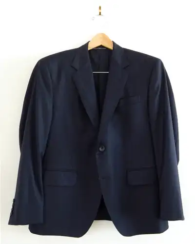 Size 38 Holt Renfrew + Loro Piana suit jacket., View more