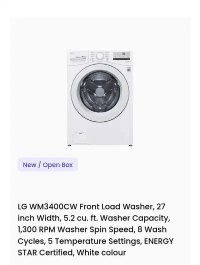 washing machine , View more