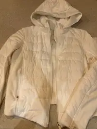 Lululemon white Jacket size 4 