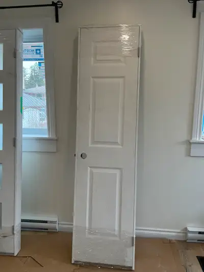 Brand new 34", 32" & 20" Interior PreHung Doors + 1 non-PreHung, View more