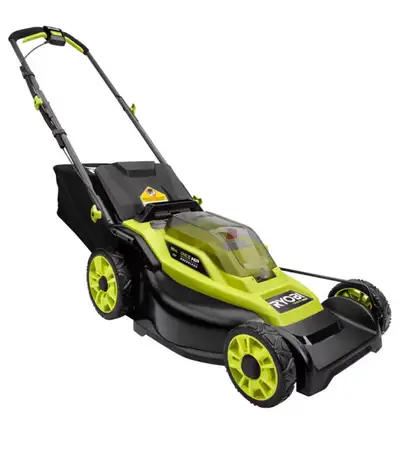 Ryobi 18V One+ Brushless Cordless 16” Lawn Mower, View more