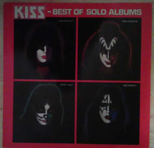 KISS BEST OF SOLO ALBUMS WEST GERMANY COVER ONLY in Arts & Collectibles in Laval / North Shore - Image 2