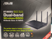 Asus RT-N66U Routeur Gigabit Bi-Bande Sans fil N900