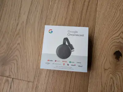 GOOGLE CHROMECAST 2ND GENERATION TV STREAMING LNIB, View more