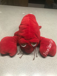 Nautical, Red, Plush/Beans 13” PEI Lobster