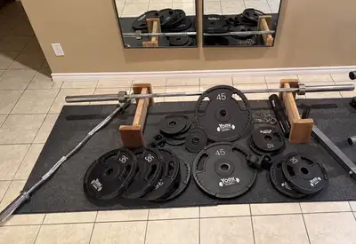 Olympic Weight Equipment, Stand and Bars, View more