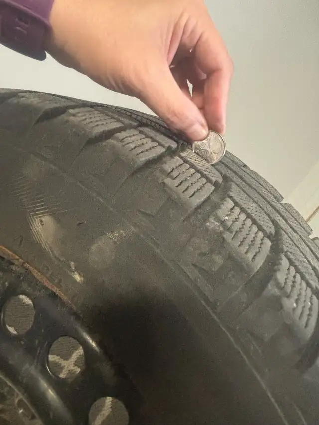 Ford Focus Winter Tire 215/55R/16, 1 Winter Tire with Rims