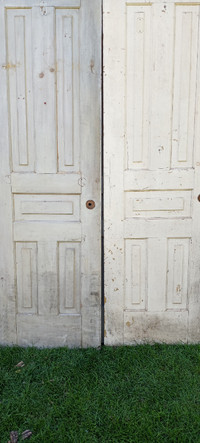 Antique 5 panel doors