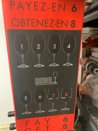 Riedel Overture Magnum 7 glasses remaining