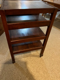 DINING ROOM SERVING TROLLEY-SOLID CHERRY-LIKE GIBBARD