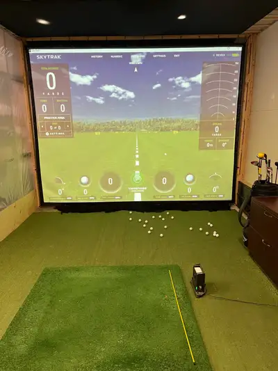 Golf simulator, View more