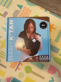 Black K'Tan baby carrier- small