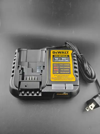 Dewalt DCB1104 Fast Charger 12v/20V , View more