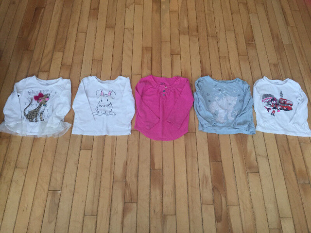 Girls size 3 long sleeve shirts in Clothing - 3T in Cole Harbour