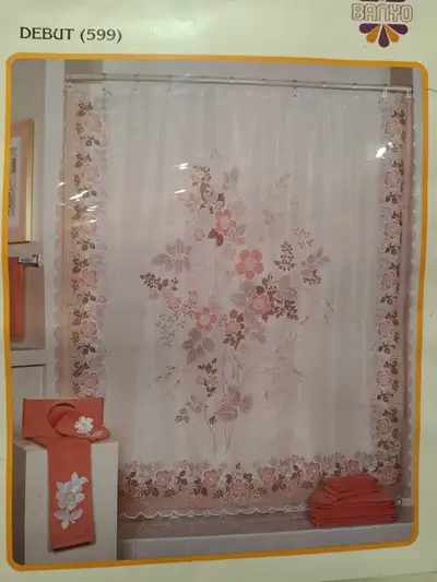 Vintage Shower curtains new, View more