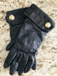 Authentic Coach leather gloves 