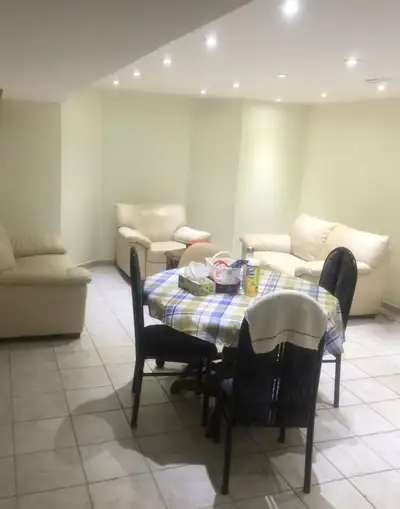 Available December 1, 2025 A clean, furnished private basement bedroom is available for a working fe...