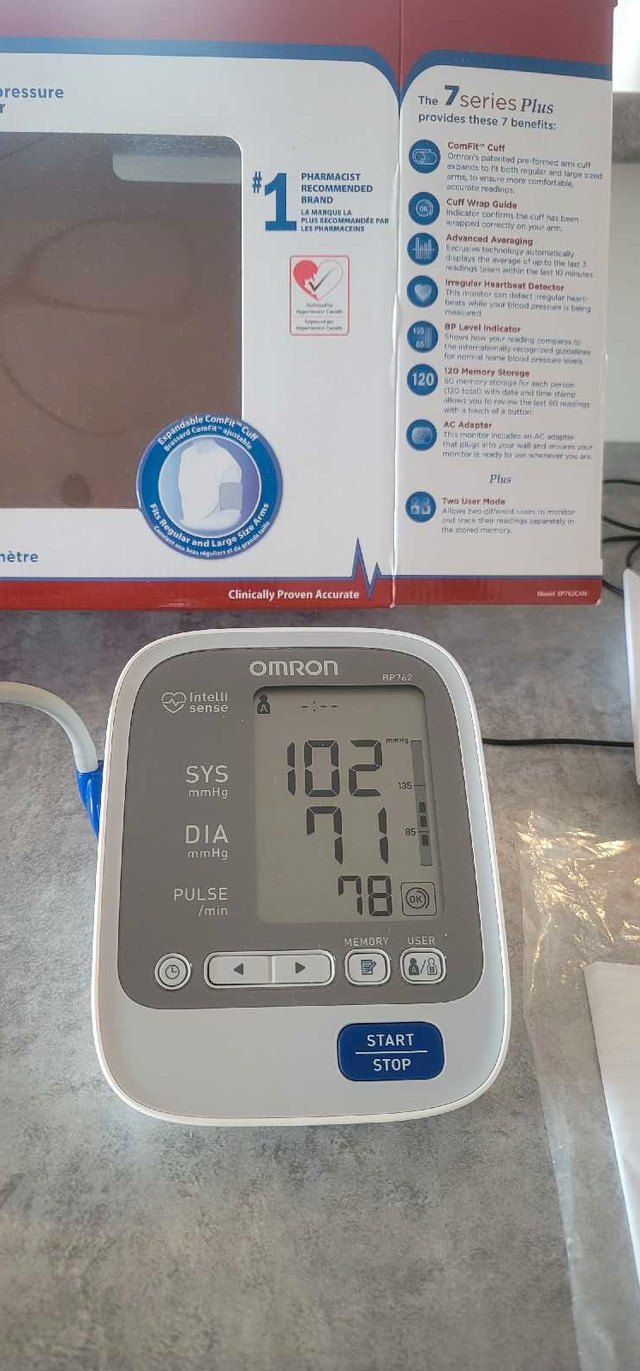 Blood Pressure Monitor in Health & Special Needs in Saskatoon