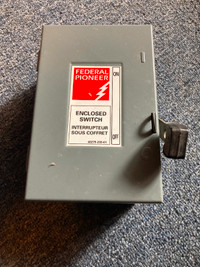 Federal Pioneer 30 AMP Enclosed Switch