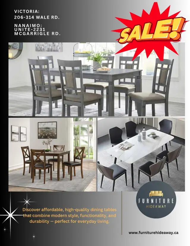  FURNITURE ON SALE — COUCHES, BEDFRAMES, DINING & MORE! in Couches & Futons in Victoria - Image 3