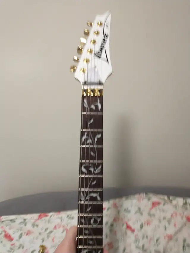 Custom Ibanez JEM Jr/PIA Hybrid in Guitars in Vancouver - Image 4