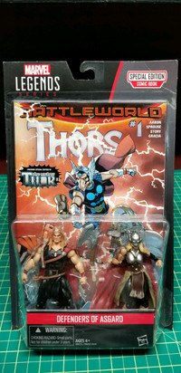 Marvel Legends Special Edition Comic Book -Battleworld- Thors #1