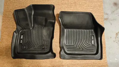 Ensemble de tapis de sol Husky Liners WeatherBeater 3 pièces pour Ford Fusion 2017-2020 et Lincoln M...