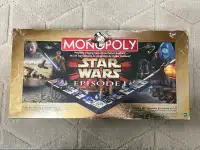 Monopoly 1999 Star Wars vintage 3D collector board game 