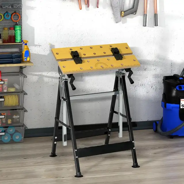 Portable Work Bench, Workshop Tool Stand with 6-Level Height in Tool Storage & Benches in Markham / York Region - Image 11