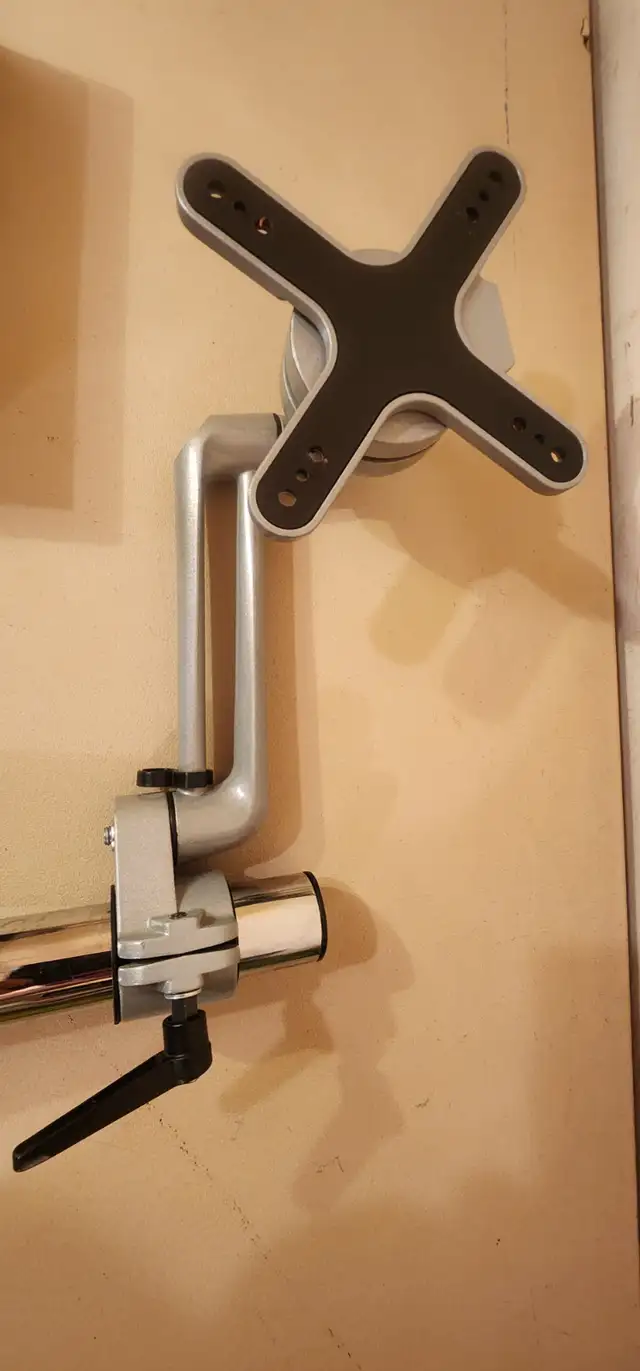 New Adjustable Clamp Mount For Monitor's and TV 20in Long in General Electronics in Edmonton - Image 5
