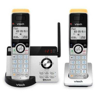 VTECH IS8121-2 2-Handset Expandable Cordless Phone with Super Lo