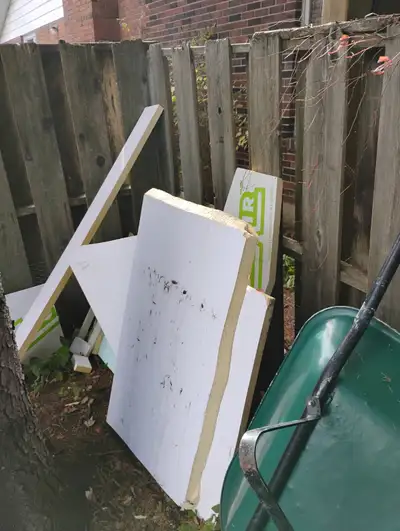 Polyiso and EPS foam chunks, for DIY Halloween decorations etc, View more