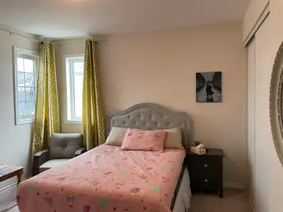 AVAILABLE FROM OCTOBER 1: Furnished Room for Rent in Kanata South – Family Home Looking for a clean,...
