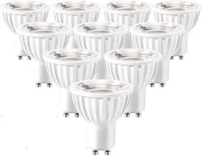LED GU10 Light Bulbs 3000K Bright White Dimmable 50W - 10, View more