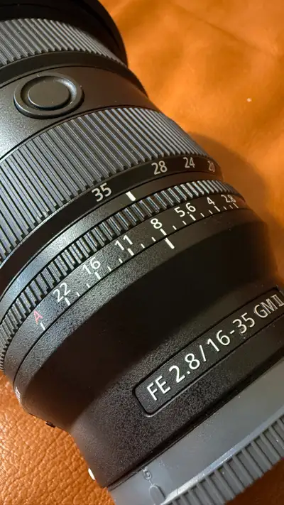 Sony FE 16-35mm F2.8 GM II G Master Wide Angle Lens Lightly Used, View more