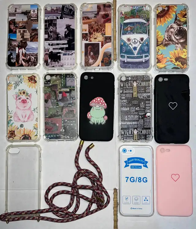 NEW - iPhone 7, 8, SE2, SE3 (Various Cases) in Cell Phone Accessories in Kitchener / Waterloo - Image 5