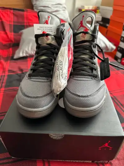 Jordan 5 Retro “Off-White Muslin” / Size 9.5 DS, View more