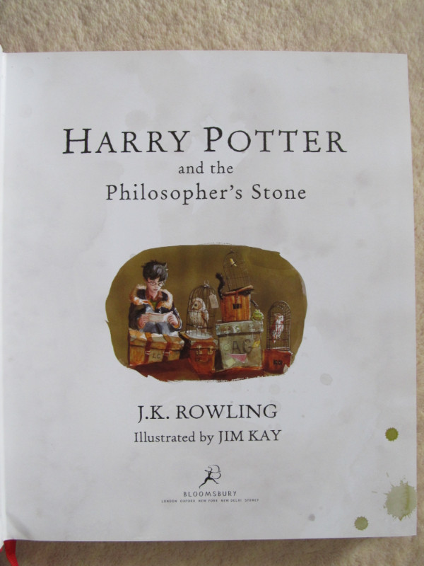HARRY POTTER AND THE PHILOSOPHER’S STONE – 2015 HC in Children & Young Adult in City of Halifax - Image 2