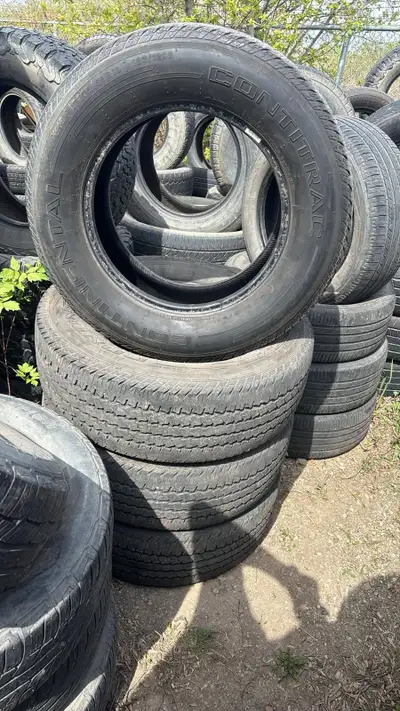 Continental Contitrac LT275/65 R18 123/120S M+S LOAD RANGE E Set of 4 tires - $270 PLEASE TEXT/CALL...