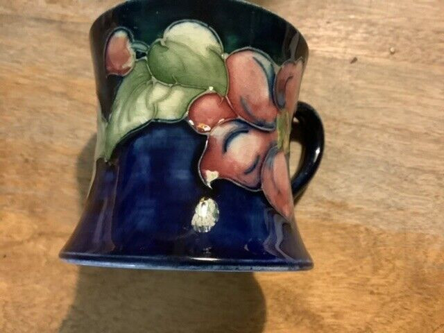 Rare Vtg  Moorcroft Miniature Tankard with a Clematis Pattern in Arts & Collectibles in Belleville