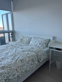 A private furnished bedroom (female only)