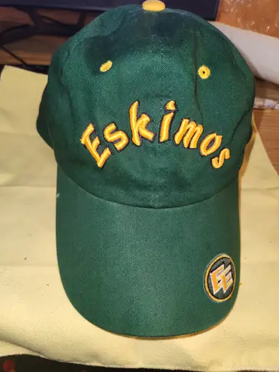 Autographed Eskimos cap, View more