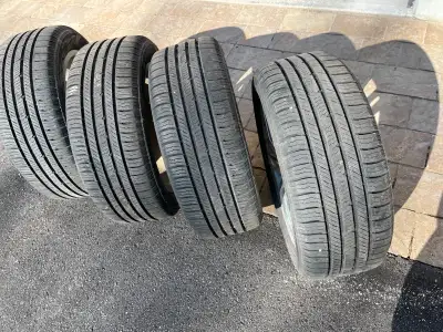 All season Nokian tires on Audi Q -3 original Rims. 8mm left, almost brand new