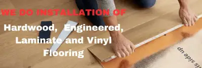 $1.25 SQFT Vinyl Flooring Installer & Pro Stair Installations, View more