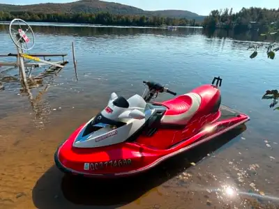 Sea Doo RXT X 255 avec mât télescopique pour ski nautique ou bouée , inclus la toile, la remorque et...