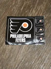 NHL Philadelphia Flyers sticker/decal sheet