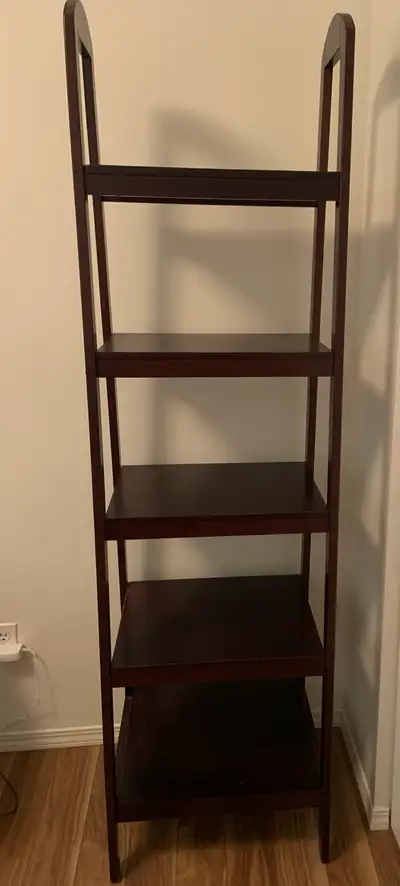 5-Tier Ladder Bookshelf, View more