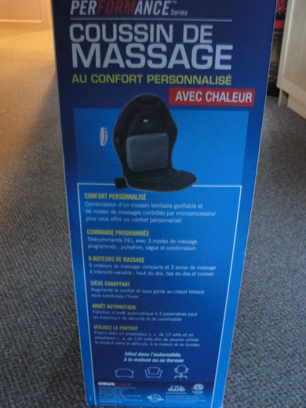 Coussin de massage Obusforme dans Santé et besoins spéciaux  à Longueuil/Rive Sud - Image 2