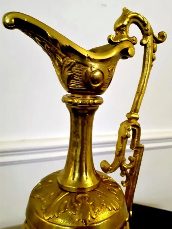 antique aiguière en bronze dore mythologie in Arts & Collectibles in Bathurst - Image 10